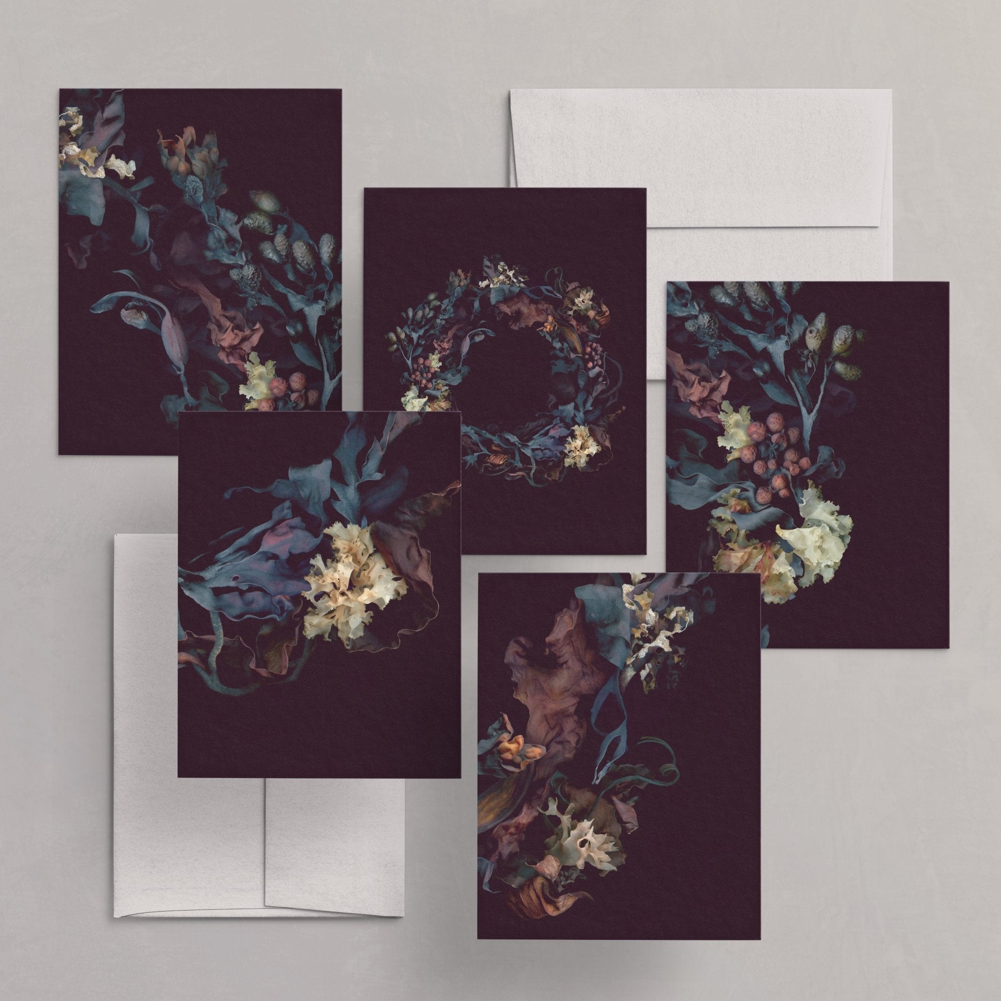 Greeting Cards Set / Couronne du St - Laurent - Raoul et Simone