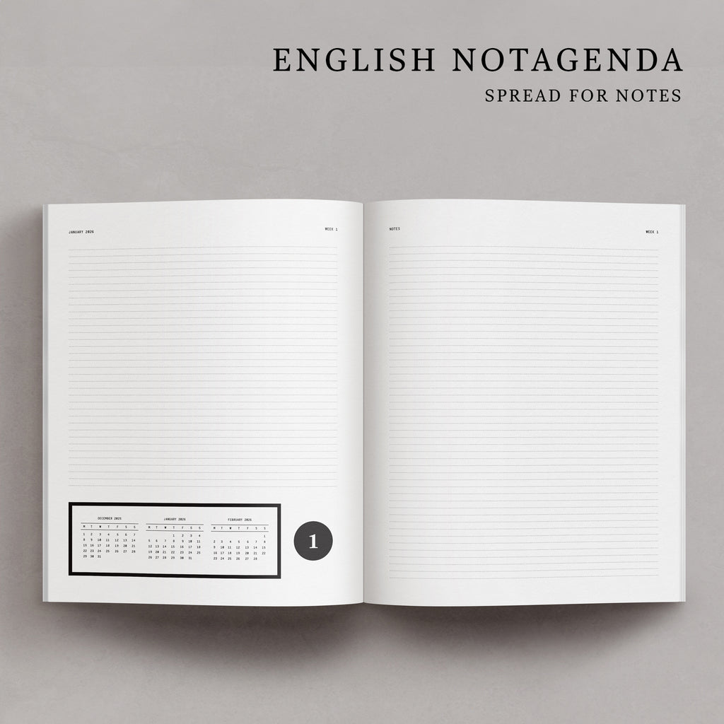 Notagenda 2026 / Fucus Vesiculosus - Raoul et Simone