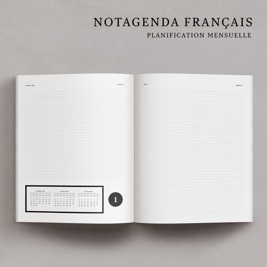 Notagenda 2026 / Fucus Vesiculosus - Raoul et Simone