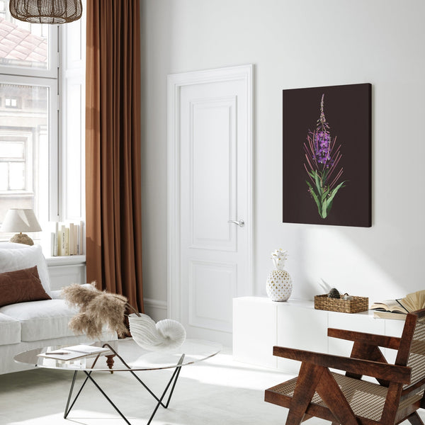 Bouquet No. 1 – L'Épilobe / Giclée On Canvas - Raoul et Simone