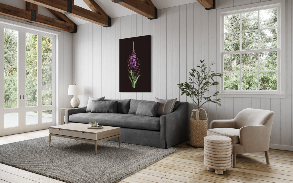 Bouquet No. 1 – L'Épilobe / Giclée On Canvas - Raoul et Simone