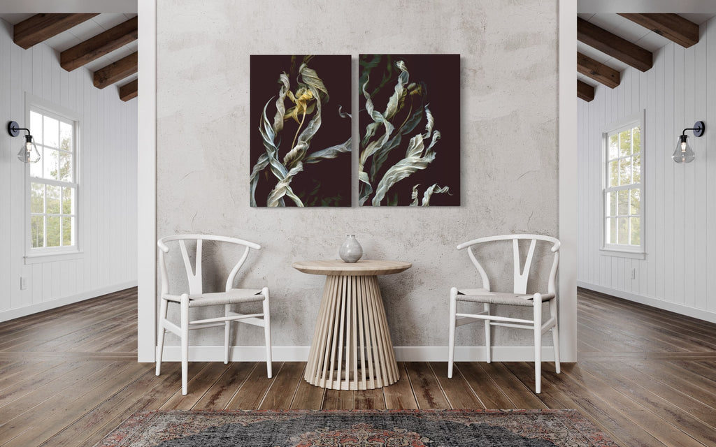 Bouquet No. 3 – Premier Fragment / Giclée On Canvas - Raoul et Simone